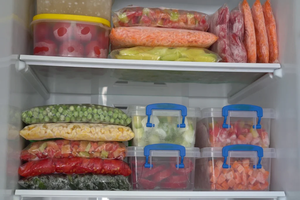 How to Prepare Vegetables for Freezing
